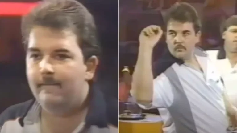 Phil Taylor hitting incredibly rare 240
