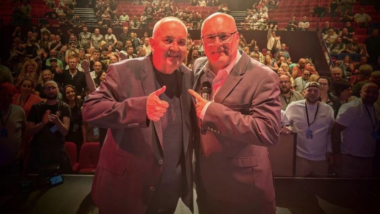 Phil Taylor receives a standing ovation