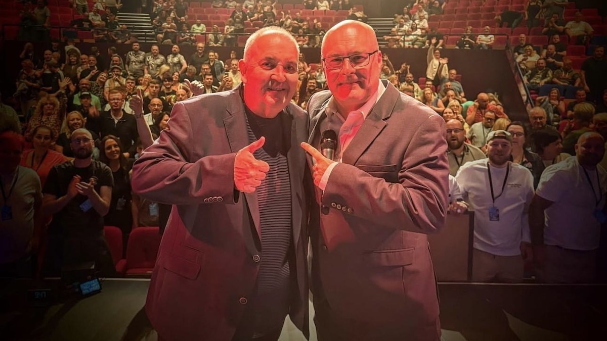 Phil Taylor receives a standing ovation